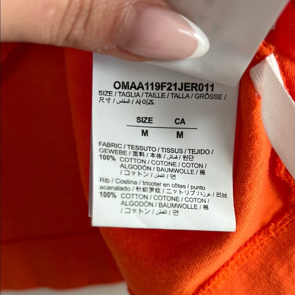 Off-White orange T-shirt - Original - Picture 6 of 10